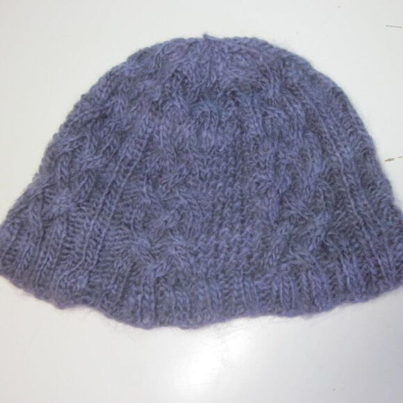 Hand knit wool hats - Set of 3